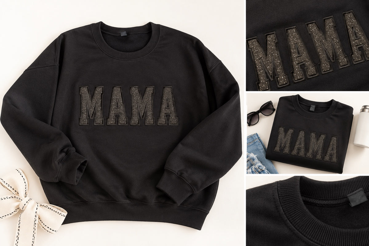 Embroidered MAMA Sweatshirt