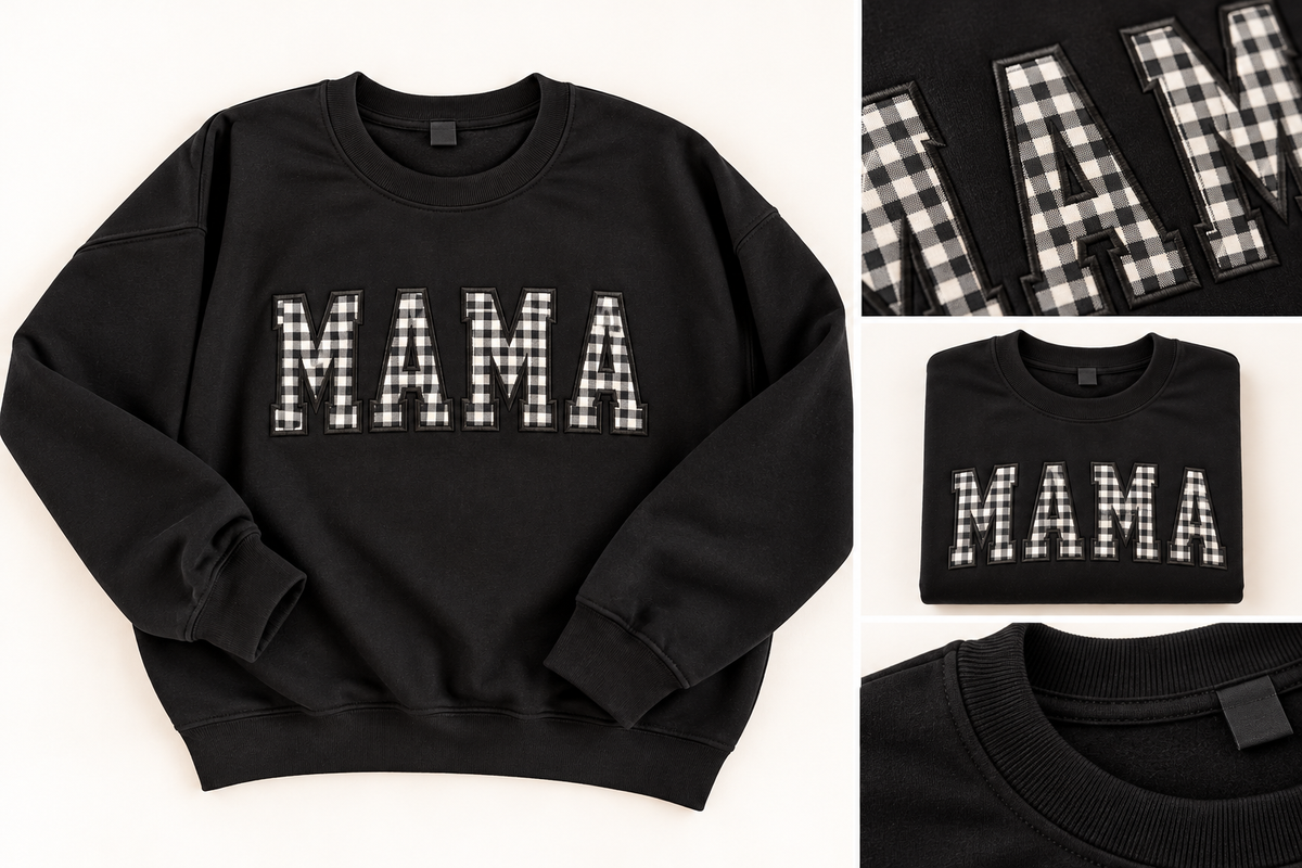 Embroidered MAMA Sweatshirt